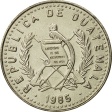 Munten, Guatemala, 25 Centavos, 1985, FDC, Copper-nickel, KM:278.5