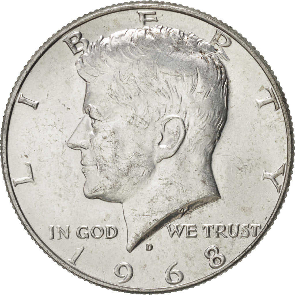 Stati Uniti, Kennedy Half Dollar, Half Dollar, 1968, U.S. Mint, Denver, SPL,...
