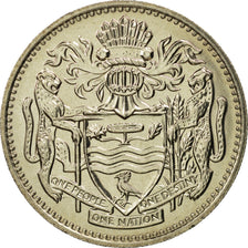 Moneta, Gujana, 25 Cents, 1985, MS(65-70), Miedź-Nikiel, KM:34