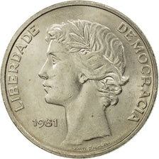 Portugal, 25 Escudos, 1981, MS(63), Copper-nickel, KM:607a