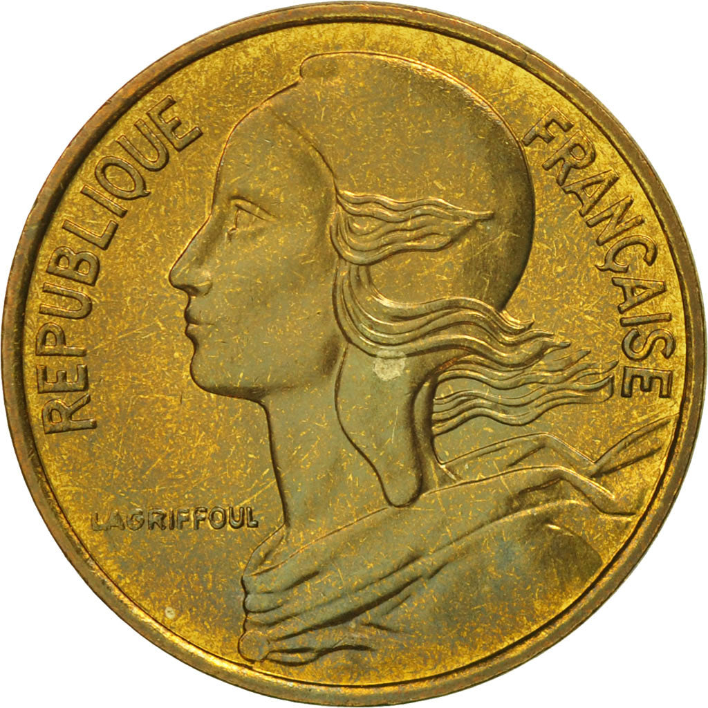 Moneta, Francia, Marianne, 5 Centimes, 1988, Paris, FDC, Alluminio-bronzo