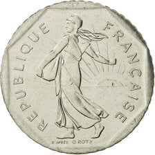 Moneta, Francia, Semeuse, 2 Francs, 1989, Paris, FDC, Nichel, KM:942.1