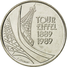 Monnaie, France, Tour Eiffel, 5 Francs, 1989, Paris, FDC, Nickel, KM:968