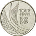 Monnaie, France, Tour Eiffel, 5 Francs, 1989, Paris, FDC, Nickel, KM:968