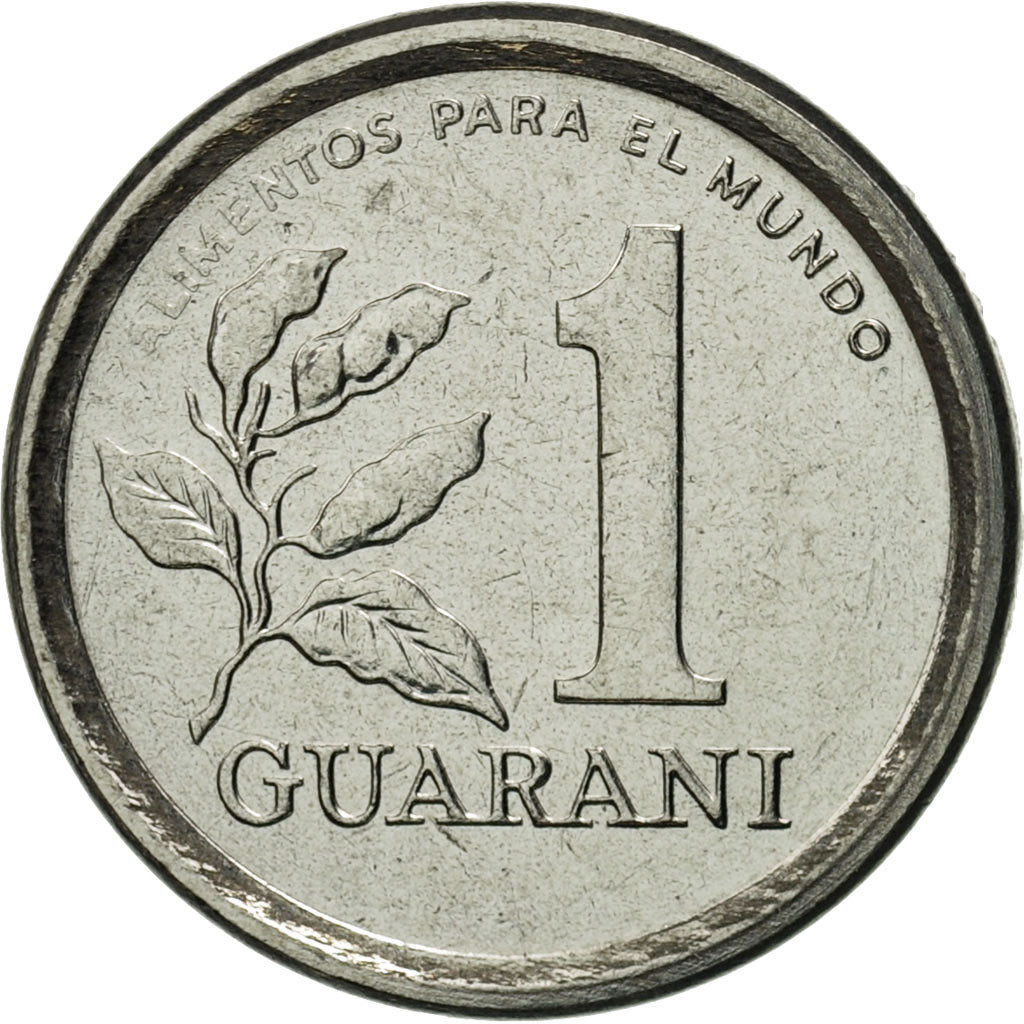 Paraguay, Guarani, 1984, MS(65-70), Stainless Steel, KM:165