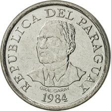 Paraguay, 10 Guaranies, 1984, MS(65-70), Stainless Steel, KM:167