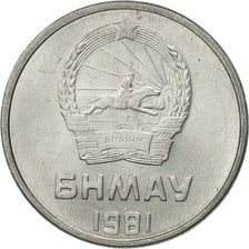 Mongolei, Mongo, 1981, STGL, Aluminium, KM:27