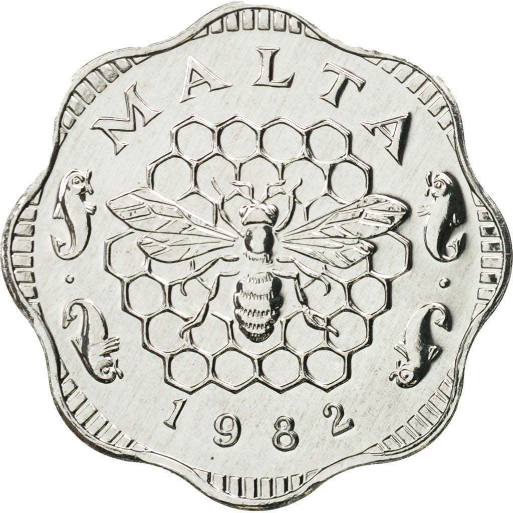 Malta, 3 Mils, 1982, Franklin Mint, STGL, Aluminium, KM:55