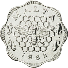 Malta, 3 Mils, 1982, Franklin Mint, MS(65-70), Aluminum, KM:55