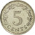 Moneta, Malta, 5 Cents, 1976, British Royal Mint, MS(65-70), Miedź-Nikiel