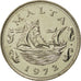 Moneta, Malta, 10 Cents, 1972, British Royal Mint, FDC, Rame-nichel, KM:11