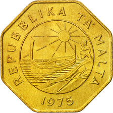 Malta, 25 Cents, 1975, FDC, Ottone, KM:29