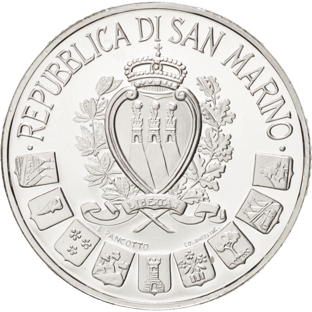 Moneta, San Marino, 10000 Lire, 1997, FDC, Argento, KM:372
