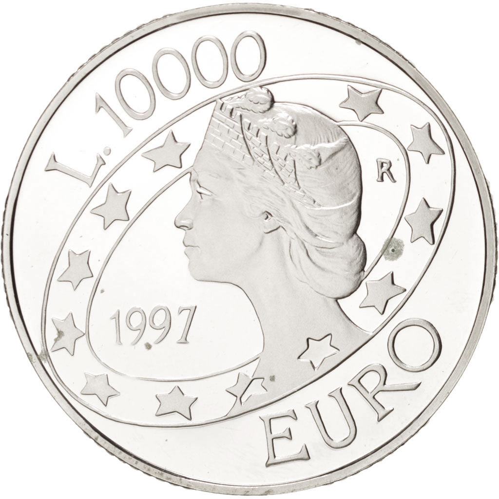 Moneta, San Marino, 10000 Lire, 1997, FDC, Argento, KM:372