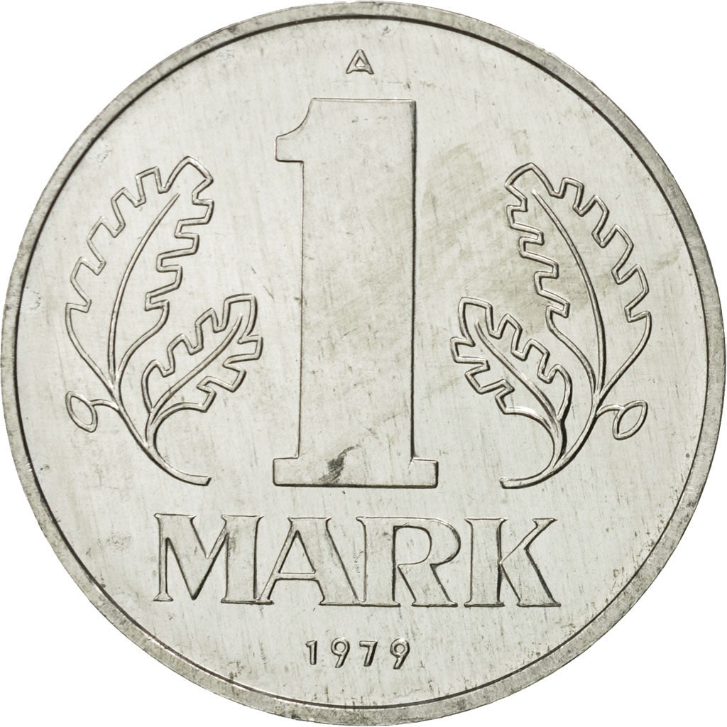 Coin, GERMAN-DEMOCRATIC REPUBLIC, Mark, 1979, Berlin, MS(65-70), Aluminum