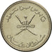 Moneda, Omán, Qabus bin Sa'id, 25 Baisa, 1979, British Royal Mint, FDC, Cobre -