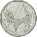 Coin, YEMEN REPUBLIC, 10 Riyals, 2003, MS(65-70), Stainless Steel, KM:27