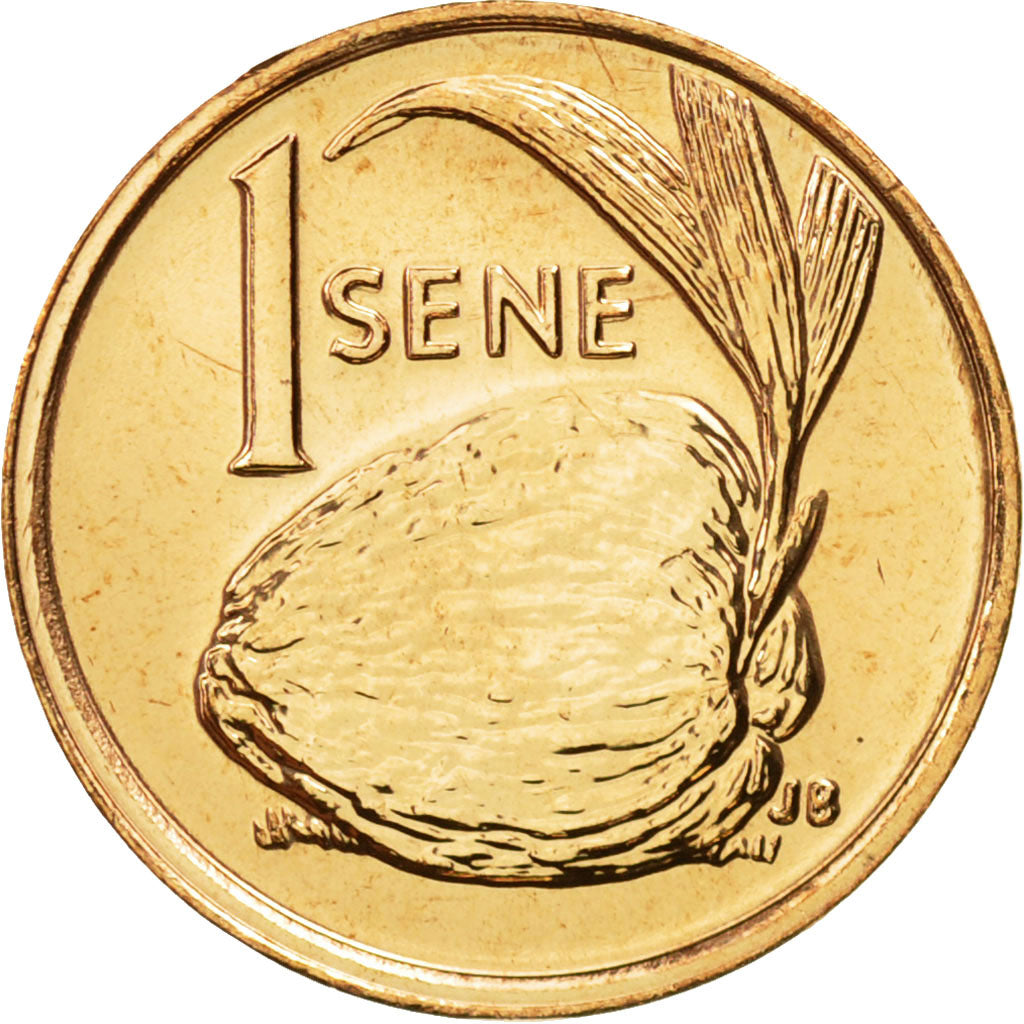 Moneta, Samoa, Sene, 1996, FDC, Bronzo, KM:12