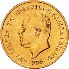 Coin, Samoa, 2 Sene, 1996, MS(65-70), Bronze, KM:13