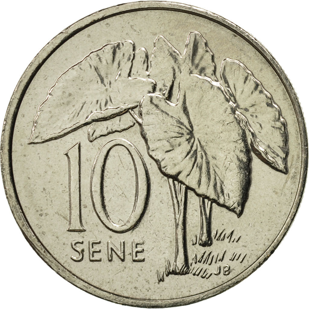 Münze, Samoa, 10 Sene, 2000, STGL, Copper-nickel, KM:15