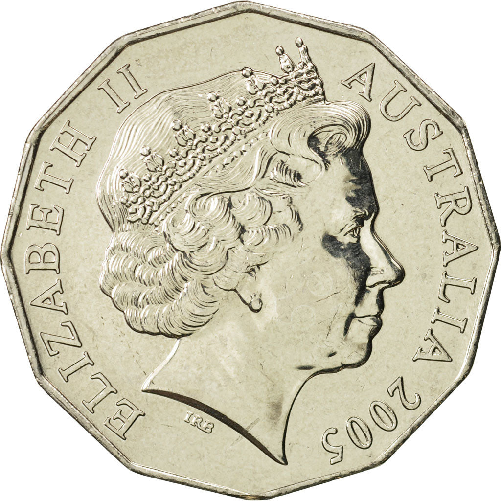 Monnaie, Australie, Elizabeth II, 50 Cents, 2005, FDC, Copper-nickel, KM:769