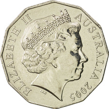 Monnaie, Australie, Elizabeth II, 50 Cents, 2005, FDC, Copper-nickel, KM:769