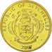 Seychelles, 10 Cents, 2007, Pobjoy Mint, STGL, Brass plated steel, KM:48a