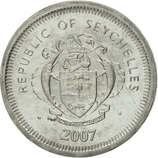Münze, Seychelles, 25 Cents, 2007, Pobjoy Mint, STGL, Nickel Clad Steel, KM:49a
