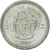 Coin, Seychelles, 25 Cents, 2007, Pobjoy Mint, MS(65-70), Nickel Clad Steel