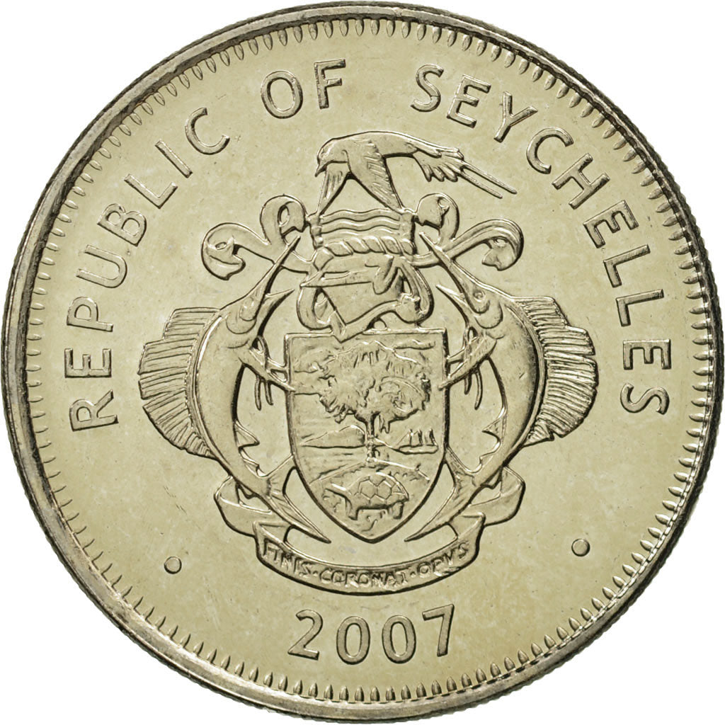 Seychelles, Rupee, 2007, MS(65-70), Copper-nickel, KM:50.2