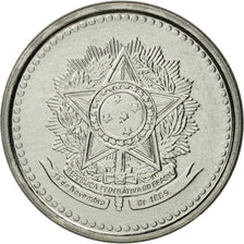 Brazil, 5 Centavos, 1986, MS(65-70), Stainless Steel, KM:601
