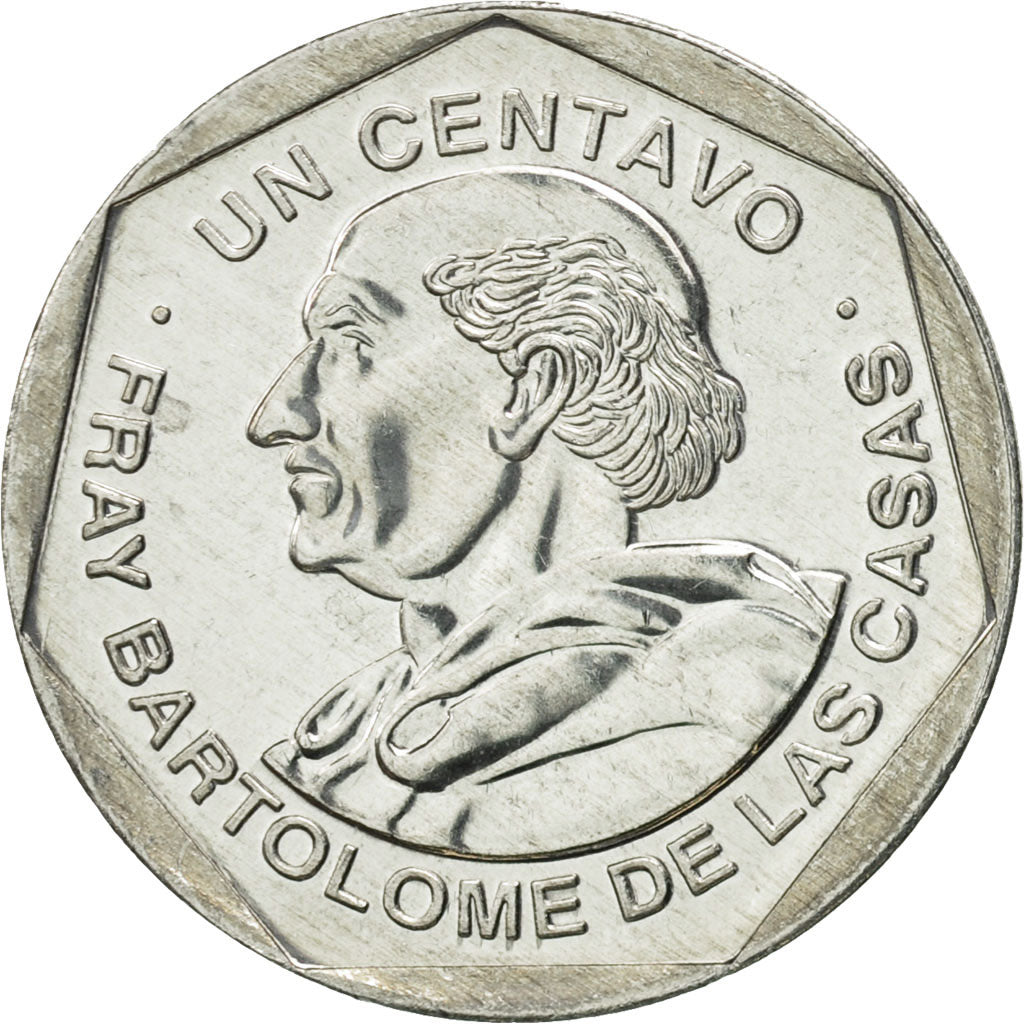 Guatemala, Centavo, Un, 1999, MS(65-70), Aluminum, KM:282