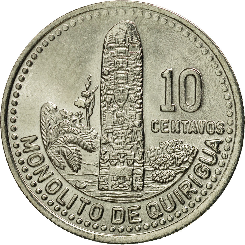 Guatemala, 10 Centavos, 1994, FDC, Rame-nichel, KM:277.5