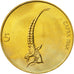 Moneta, Słowenia, 5 Tolarjev, 2000, MS(65-70), Mosiądz niklowy, KM:6