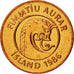 Iceland, 50 Aurar, 1986, MS(65-70), Bronze Coated Steel, KM:26a