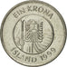 Iceland, Krona, 1999, MS(65-70), Nickel plated steel, KM:27A