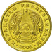 Coin, Kazakhstan, 5 Tenge, 2002, Kazakhstan Mint, MS(65-70), Nickel-brass, KM:24