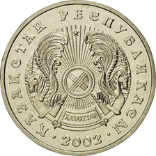 Moneda, Kazajistán, 50 Tenge, 2002, Kazakhstan Mint, FDC, Cobre - níquel -