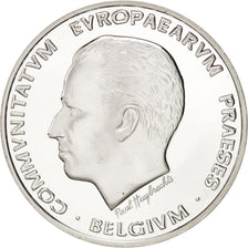 BELGIUM, 5 ECU, 1993, KM #185, MS(65-70), Silver, 37, 22.85