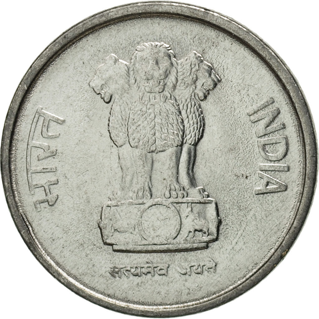 Monnaie, INDIA-REPUBLIC, 10 Paise, 1996, FDC, Stainless Steel, KM:40.1