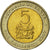 Moneda, Kenia, 5 Shillings, 1997, British Royal Mint, FDC, Bimetálico, KM:30