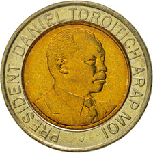 Moneda, Kenia, 20 Shillings, 1998, British Royal Mint, FDC, Bimetálico, KM:32