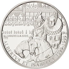 BELGIUM, 500 Francs, 500 Frank, 2000, KM #219, MS(65-70), Silver, 37, 22.85