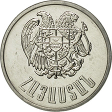Münze, Armenia, 5 Dram, 1994, STGL, Aluminium, KM:56
