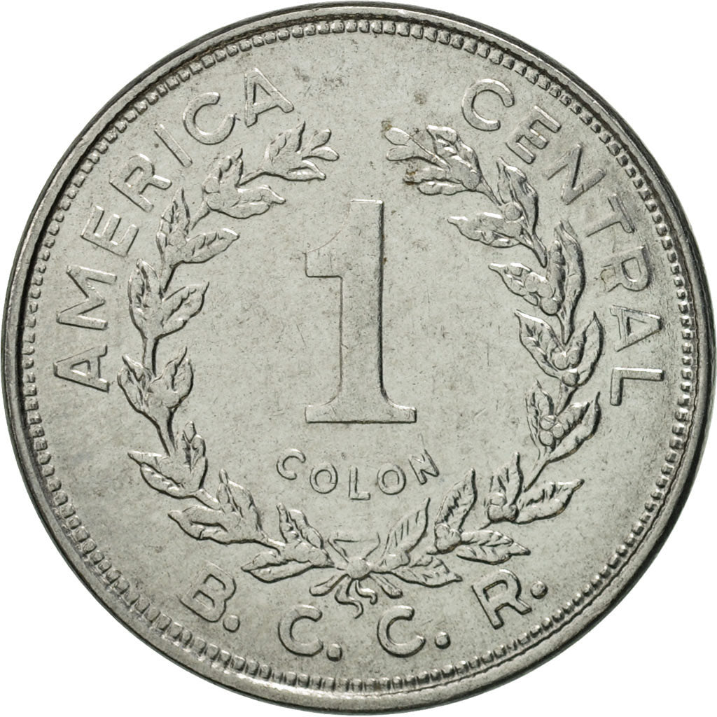Coin, Costa Rica, Colon, 1991, MS(65-70), Stainless Steel, KM:210.1