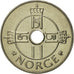 Moneta, Norwegia, Harald V, Krone, 1997, MS(65-70), Miedź-Nikiel, KM:462
