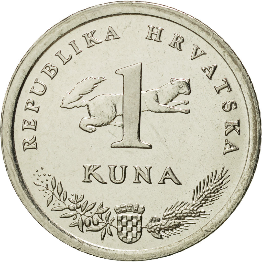 Coin, Croatia, Kuna, 1999, MS(65-70), Copper-Nickel-Zinc, KM:9.2