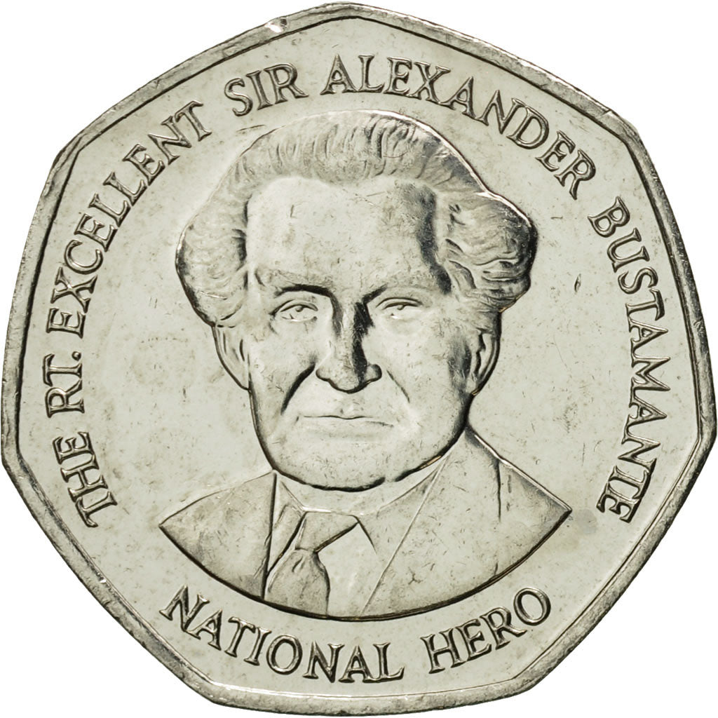 Moneta, Jamaica, Elizabeth II, Dollar, 2003, British Royal Mint, MS(65-70)