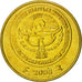 Coin, KYRGYZSTAN, 50 Tiyin, 2008, Paris, MS(65-70), Brass plated steel, KM:13