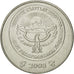 Monnaie, KYRGYZSTAN, 5 Som, 2008, Paris, SPL, Nickel plated steel, KM:16
